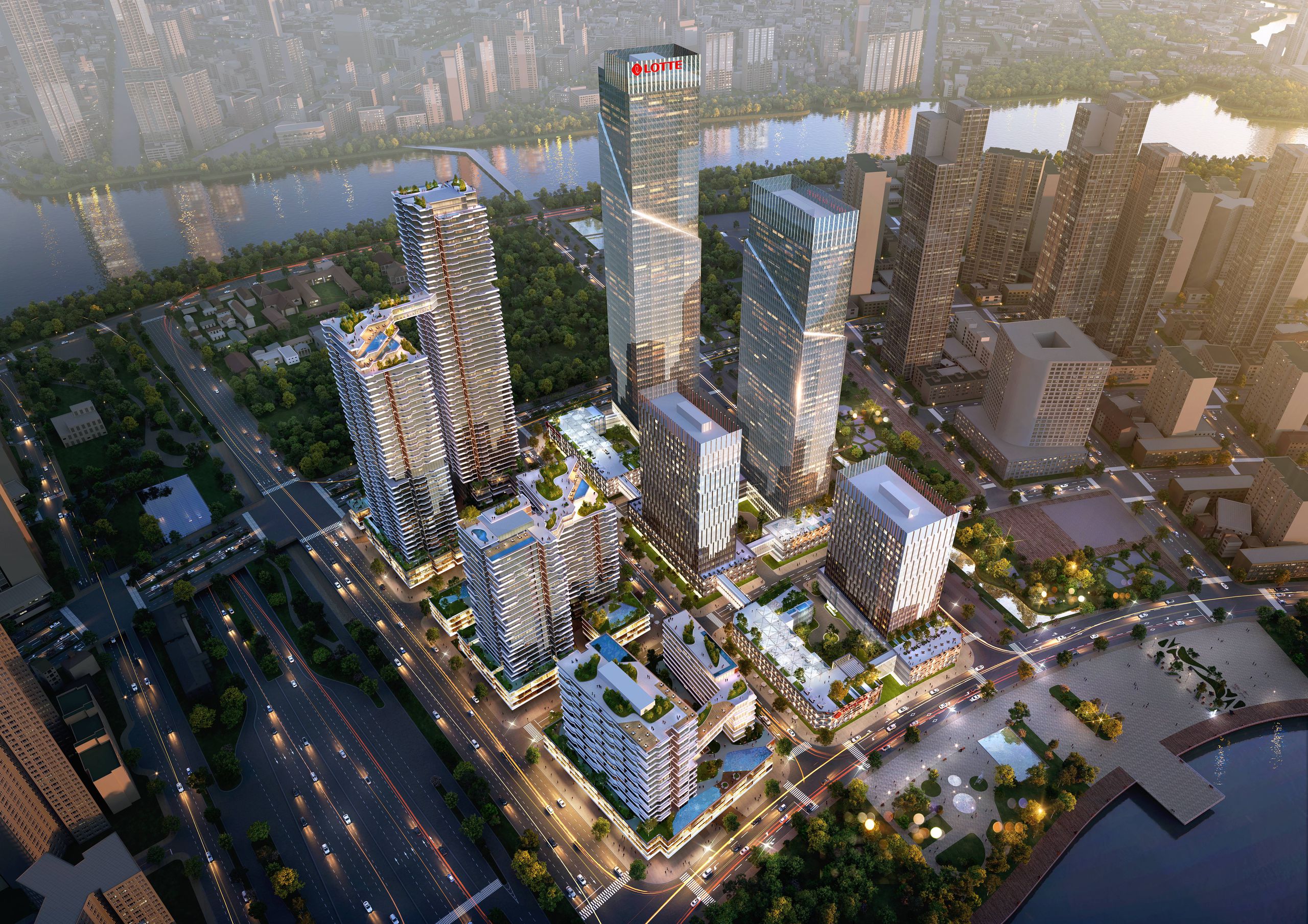 Lotte chính thức động thổ dự án Eco Smart City tại KĐT Thủ Thiêm Lotte chính thức động thổ dự án Eco Smart City tại KĐT Thủ Thiêm