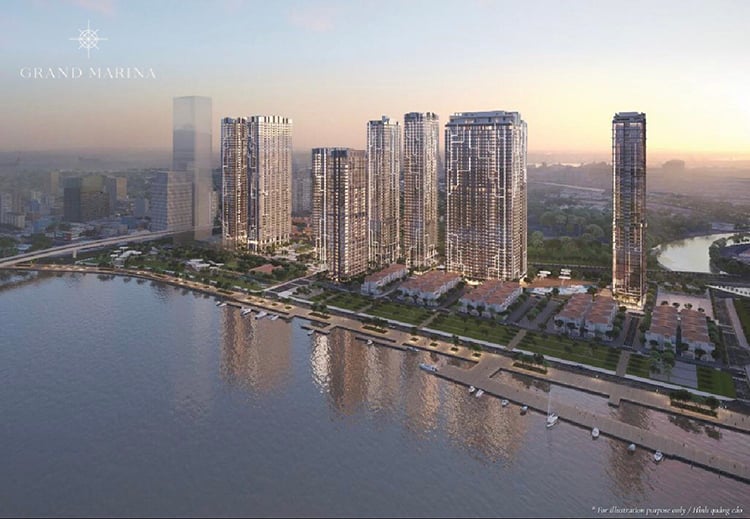 Cập nhật tiến độ thi công dự án hàng hiệu Grand Marina Saigon tháng 9/2022 Cập nhật tiến độ thi công dự án hàng hiệu Grand Marina Saigon tháng 9/2022