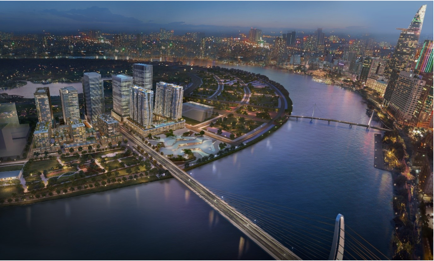 Khu đô thị mới Thủ Thiêm: Hai dự án căn hộ hạng sang sắp ra mắt thị trường