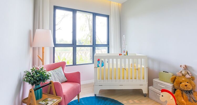 Phòng ngủ trẻ em căn hộ mẫu Palm Heights 2 phòng ngủ