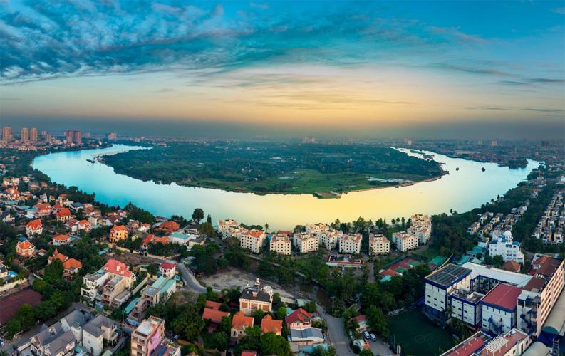 Thảo Điền có tầm nhìn rộng mở về bán đảo Thanh Đa